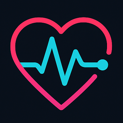 A black X with an arrow at one of the points on an orange background